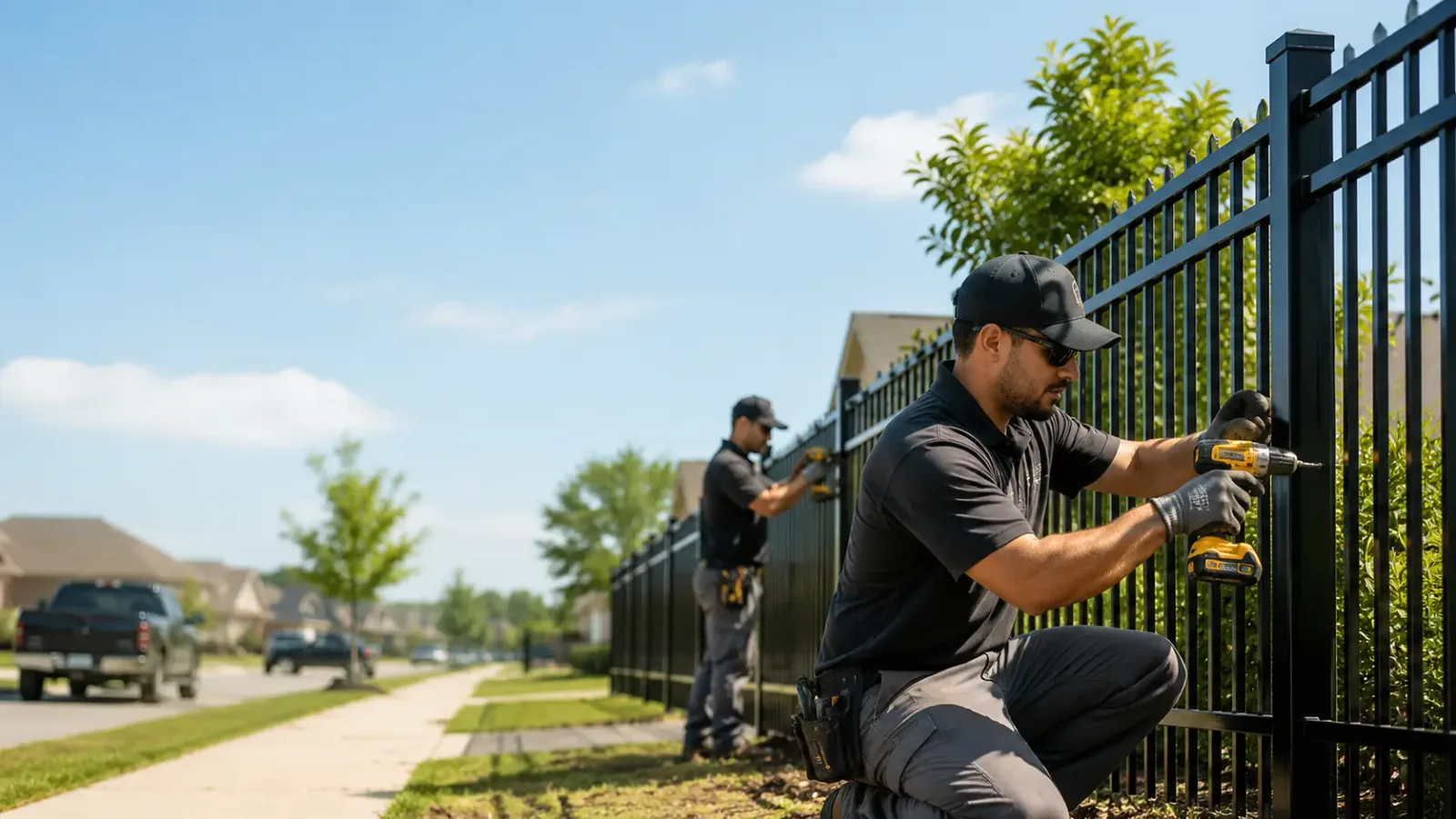 Metal Fence Installation in Oakley, KS